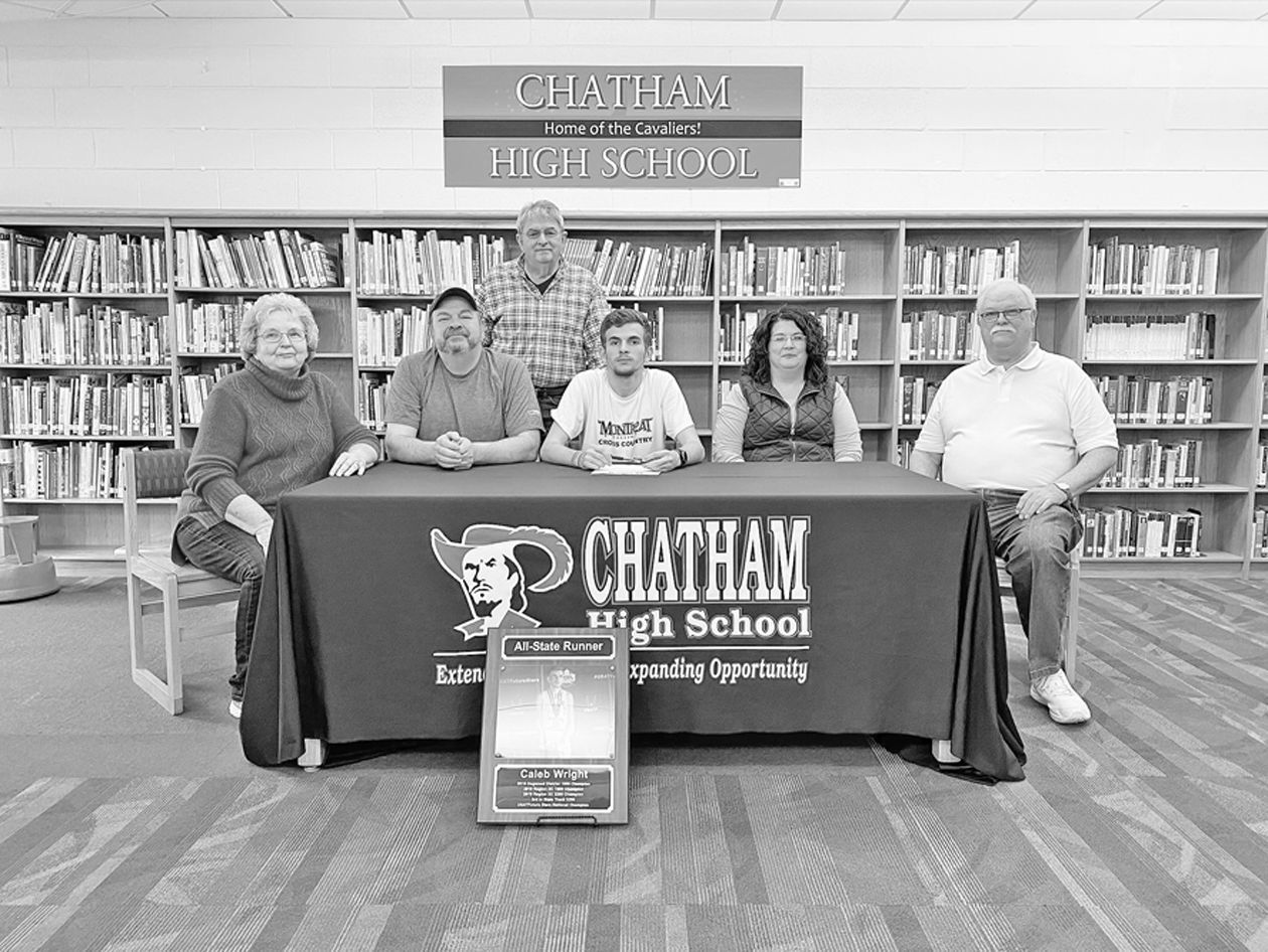 Track winner signs with Montreat